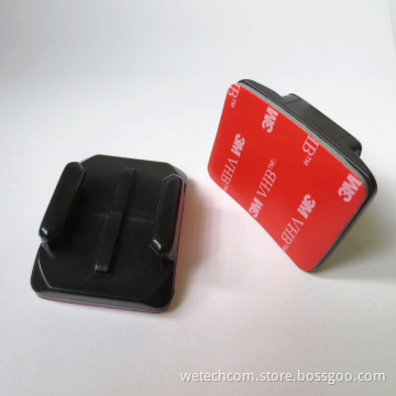 Curved Adhesive Mount for Gopro Hero Hero2 Hero3 Camera White Black Silver Edition (WET-2005)